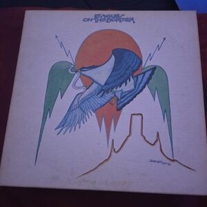 On The Border Vinyl Record with Colorful Artwork